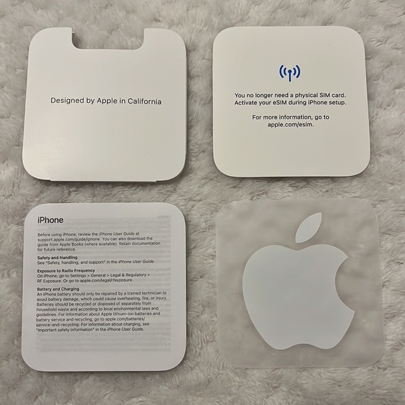 EMPTY BOX for iPhone 14 Pro, Space Black, 256GB Model A2650 - Picture 9 of 10